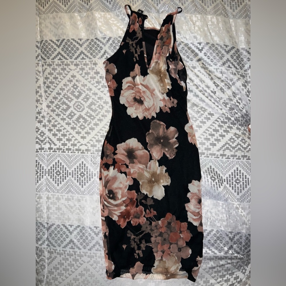 Midi Floral Dress